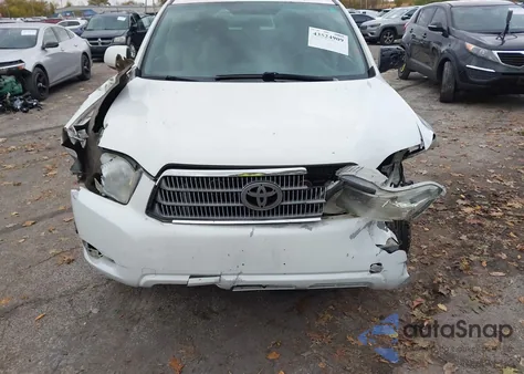 2008 Toyota Highlander Hybrid from USA, damaged, VIN JTEEW41AX82025213